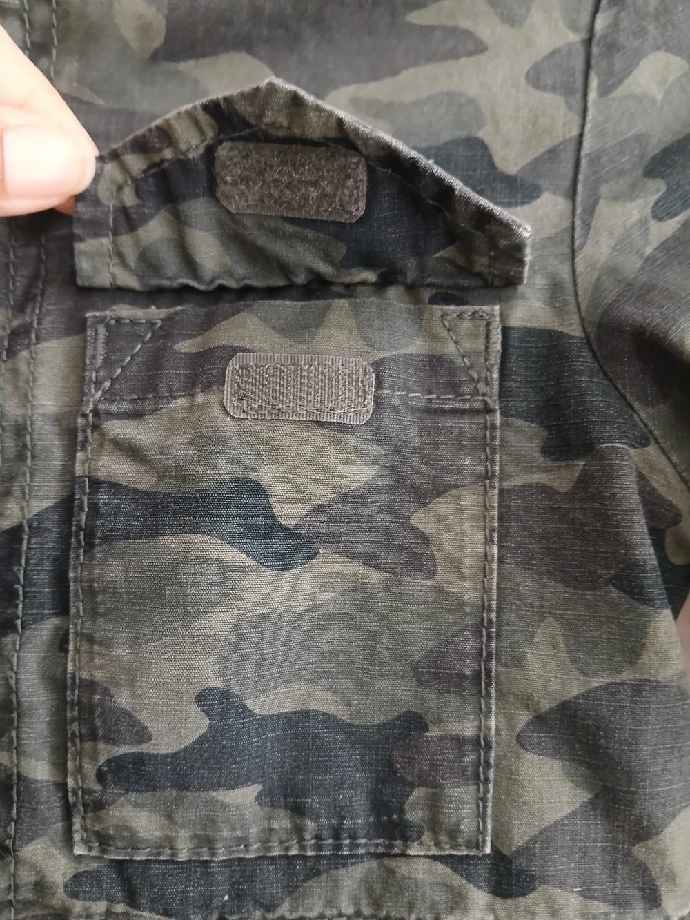 OshKosh B'Gosh Camo Full Zip Utility Military Style Jacket Boys 6